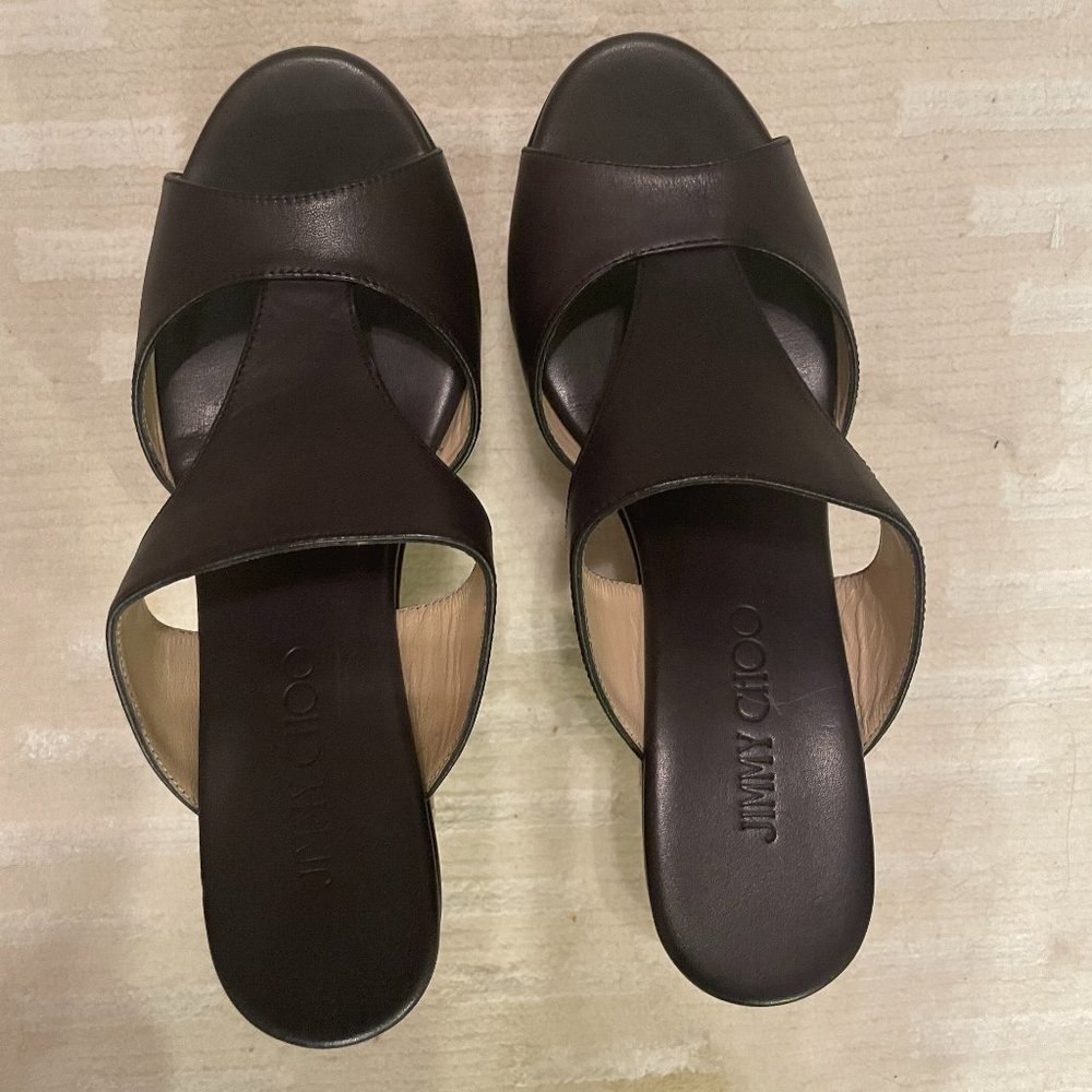 Jimmy Choo wedge sandals
